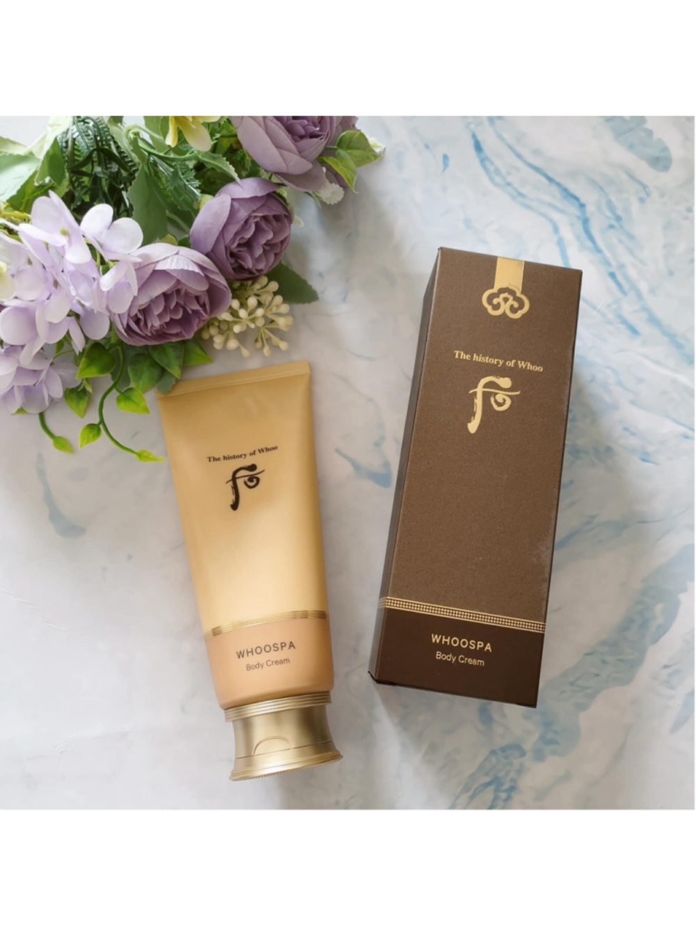 The history of Whoo Whoospa Body Cream 200ml Moisturizing Soft Silky K-Beauty